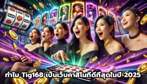 ทำไม Tig168 เป็นเว็บคาสิโนออนไลน์ที่ดีที่สุดในปี 2025-12